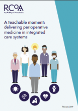 A teachable moment: delivering perioperative medicine in integrated care systems
